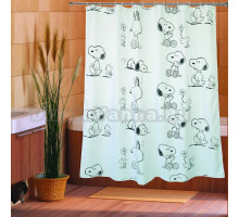 Штора для ванной MySpace PR180180002, 180х180 см, Snoopy