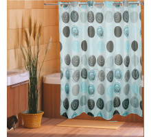 Штора для ванной MySpace PR180240010, 180х240 см, Bubbles