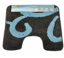 Коврик для туалета MySpace MM5050003, 50х50 см, Ornament