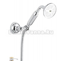 Ручной душ Emmevi The One Cloe 110OAMBO, белый/золото