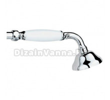 Душевая лейка Nicolazzi Doccia Classica C7104BZ хром/белый