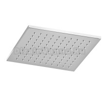 Верхний душ Omnires Slimline WG220CR квадратный 20 x 20 см, 1 режим струи, без держателя, хром