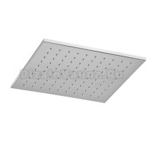 Верхний душ Omnires Slimline WG225CR квадратный 25 x 25 см, 1 режим струи, без держателя, хром