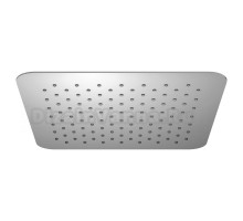 Верхний душ Omnires Ultra Slimline WGU230CR квадратный 30 x 30 см, 1 режим струи, без держателя, хром