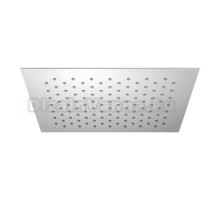Верхний душ Omnires Ultra Slimline WGU225/KCR квадратный 25 x 25 см, 1 режим струи, без держателя, хром