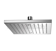 Верхний душ Omnires Ocean WGR225CR квадратный 25 x 25 см, 1 режим струи, без держателя, хром