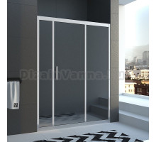 Душевая дверь Veconi Vianno VN48, 150 x 195 см, профиль хром, стекла прозрачные