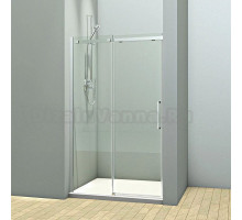 Душевая дверь Veconi Vianno VN71, 140 x 195 см, профиль хром, стекла прозрачные