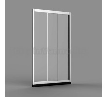 Душевая дверь Veconi Vianno VN31, 140 x 195 см, профиль хром, стекла прозрачные