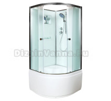 Душевая кабина Deto D D90 90 x 90 см, без крыши