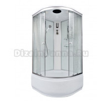 Душевая кабина Deto Em EM4510 эл 100 x 100 см, с крышей, с электрикой
