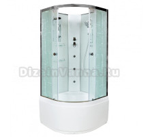 Душевая кабина Deto Em EM4510 N гм 100 x 100 см, без крыши, с гидромассажEM