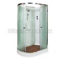 Душевая кабина Deto Em EM1511 L/R N 110 x 80 см, без крыши