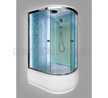 Душевая кабина Deto Em EM4511 L/R LED 110 x 80 см, с крышей, с Led подсветкой