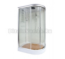 Душевая кабина Deto Em EM2712 L/R 120 x 80 см, с крышей, стандартная