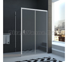 Душевой уголок Veconi Rovigo RV-25, 180 x 90 см, профиль хром, стекла прозрачные