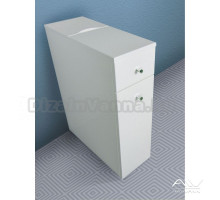 Комод для туалета Alavann Soft 20 см напольный, белый