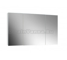 Зеркальный шкаф Belux Триумф ВШ 120 подвесной, белый матовый