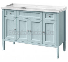Тумба под раковину Caprigo Aspetto Albion Concept 120 34016, цвет TК-663 деним
