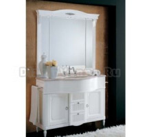 Комплект мебели для ванной комнаты Eurodesign Luigi BS040027, Patinato Avorio/фурнитура хром/без мрамора