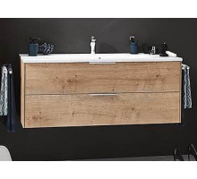Тумба с раковиной Puris D.Light SETDL121(785/185), 120 см, натуральный дуб