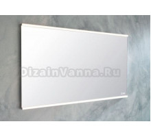 Зеркало с подсветкой и обогревом Puris Ice Line FSA431289, 120 см, белое матовое стекло
