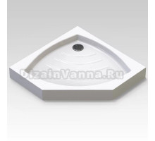 Поддон душевой Veconi Tezeo TZ-03, 100 x 100 см, белый