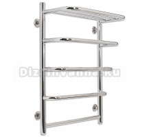 Полотенцесушитель водяной Indigo Hit, ширина 50 см, высота 66 см, 1 дюйм, хром, LHW66-50