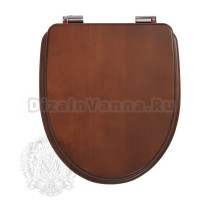 Крышка-сиденье Migliore Augusta ML.AUG-26.510.NC.BR, цвет Noce, фурнитура бронза
