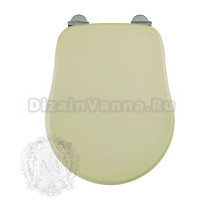 Сиденье для унитаза Migliore Bella ML.BLL-26.110.DV.BR с системой Mi.CRolift, нежно зеленый/фурнитура бронза