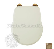 Крышка-сиденье Migliore Bella ML.BLL-26.110.AV.BR с системой Mi.CRolift, слоновая кость/фурнитура бронза