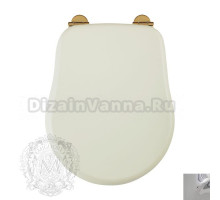 Крышка-сиденье Migliore Bella ML.BLL-26.110.AV.CR с системой Mi.CRolift, слоновая кость/фурнитура хром