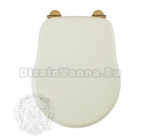 Крышка-сиденье Migliore Bella ML.BLL-26.110.AV.DO с системой Mi.CRolift, слоновая кость/фурнитура золото