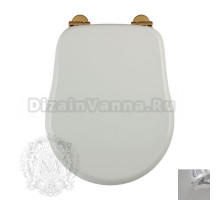 Крышка-сиденье Migliore Bella ML.BLL-26.110.LB.CR с системой Mi.CRolift, белый лак/фурнитура хром