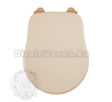 Сиденье для унитаза Migliore Bella ML.BLL-26.110.DR.CR с системой Mi.CRolift, нежно-розовый/хром