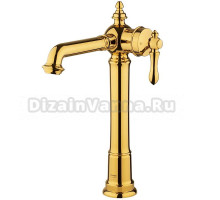 Смеситель для раковины Shouder Bizans 0230306, золото