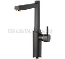 Смеситель для кухни Shouder Unique 0170517, черный/золото