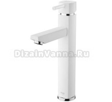 Смеситель для раковины Shouder Unique 0170309, белый/хром