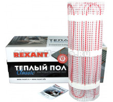 Теплый пол Rexant Classic RNX -9,0-1350: площадь обогрева 9 кв.м., мощность 1350 Вт