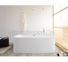 Ванна отдельностоящая Hoesch SINGLEBATH UNO D, 3697.010, белая, 179.8 х 78.2 х 61 см (3697U.010305001)