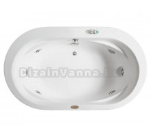 Ванна гидромассажная Jacuzzi OPALIA 9F43-211A, 190 x 110 x 63 см, с подсветкой и системой дезинфекции