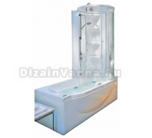 Ванна комбинированная Jacuzzi Amea Twin Premium 9447, 180 х 75 см
