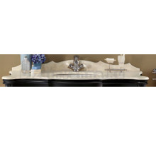 Мраморная столешница Bagno Piu TIFFANY 138 Imperador