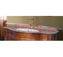 Мраморная столешница Bagno Piu PALLADIO 110 Cararra