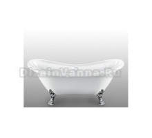 Ванна акриловая Magliezza Julia 175х73 белая ножки золото