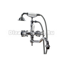 Смеситель для ванны Magliezza Classico 50606 в комплекте с лейкой TL-4-cr