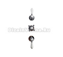 Встроенный смеситель Magliezza Bianco 50668 хром