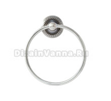 Полотенцедержатель кольцо Magliezza Kollana 80509 золото