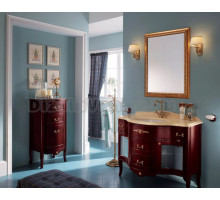 Мебель для ванной Bagno Piu PALLADIO 110 со стеклянными дверцами и столешницей