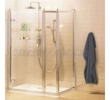 Душевой угол Burlington с распашной дверью 110x80